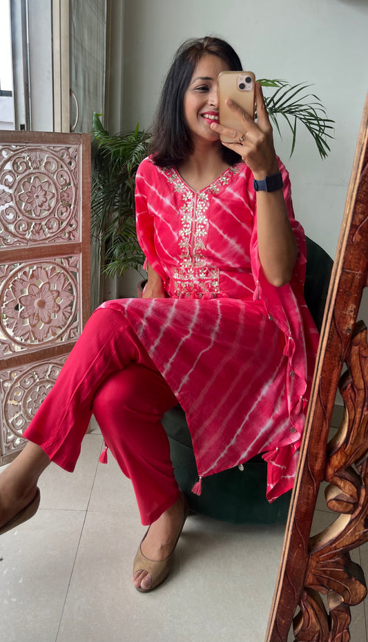 Carrot red Coord Set