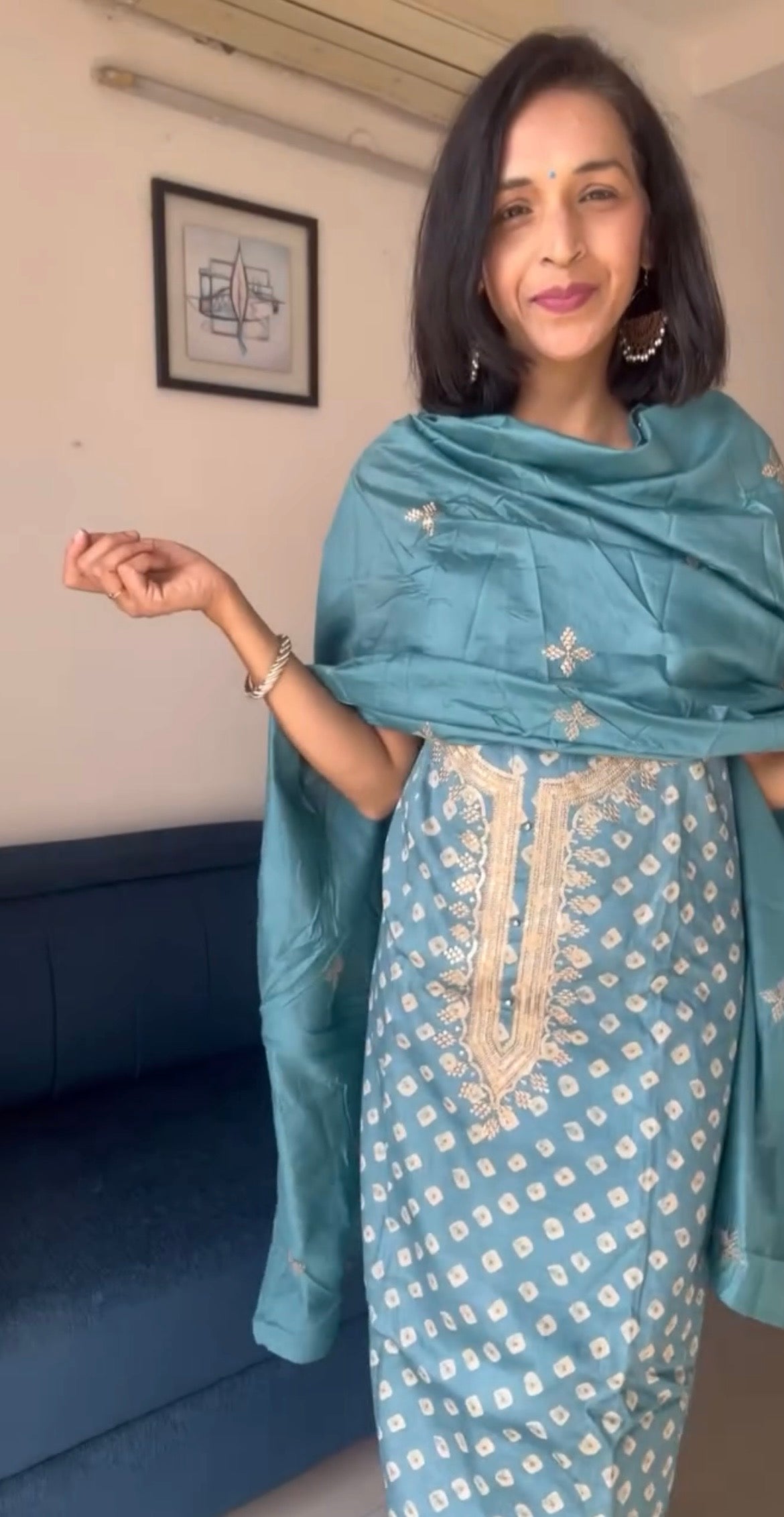 Shibori/bandhani Suit sets