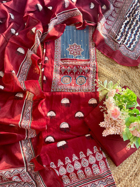 Ajarakh suit sets