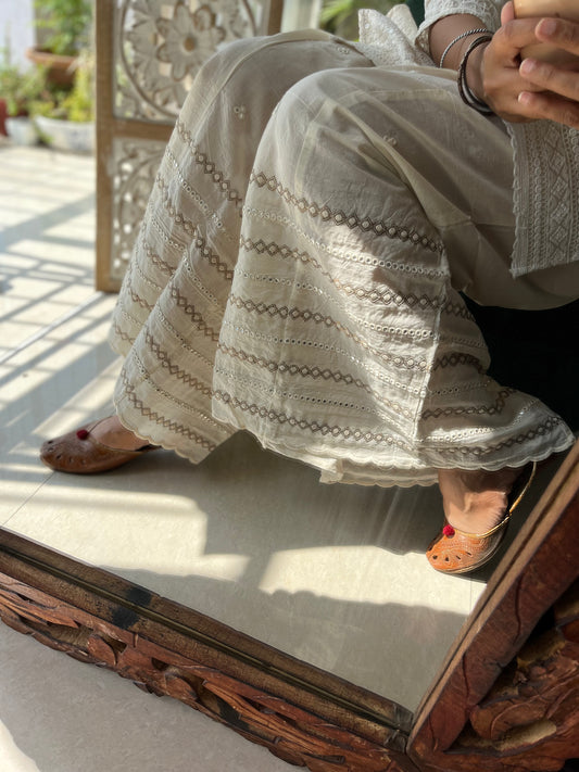 Heavy Embroidered Sharara