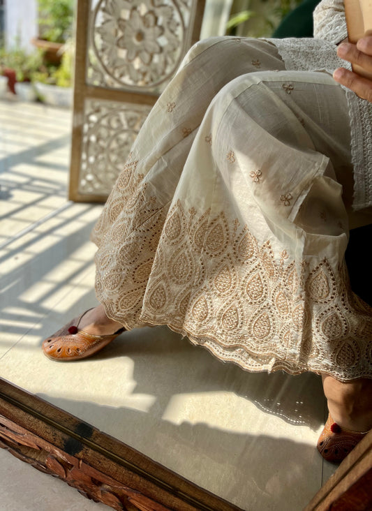 Heavy Zari Embroidered Sharara