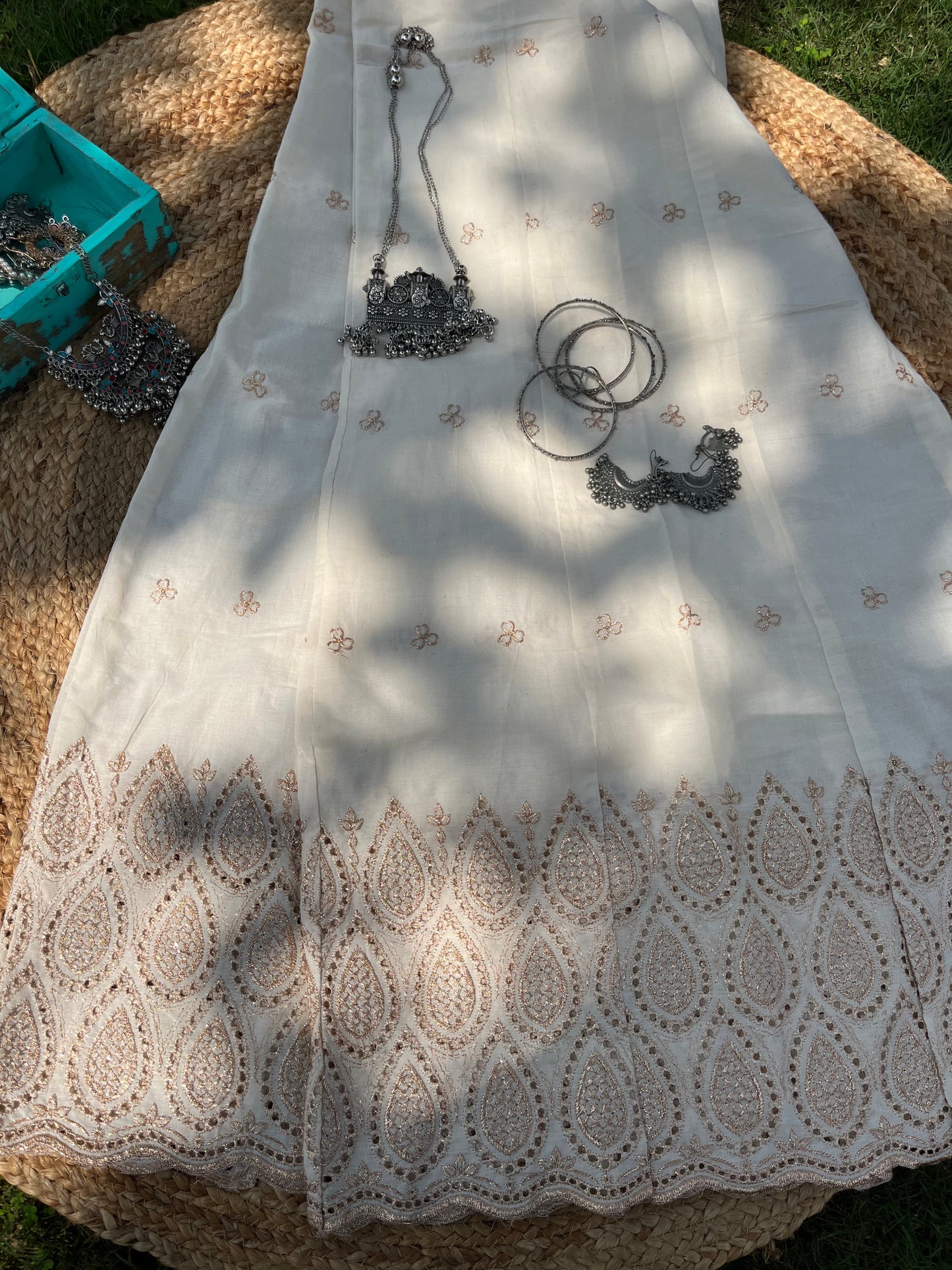 Heavy Zari Embroidered Sharara