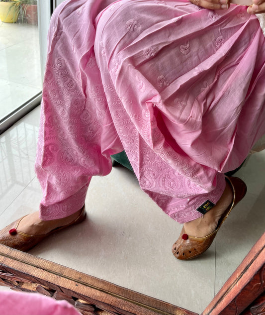 Sequins embroidered salwars