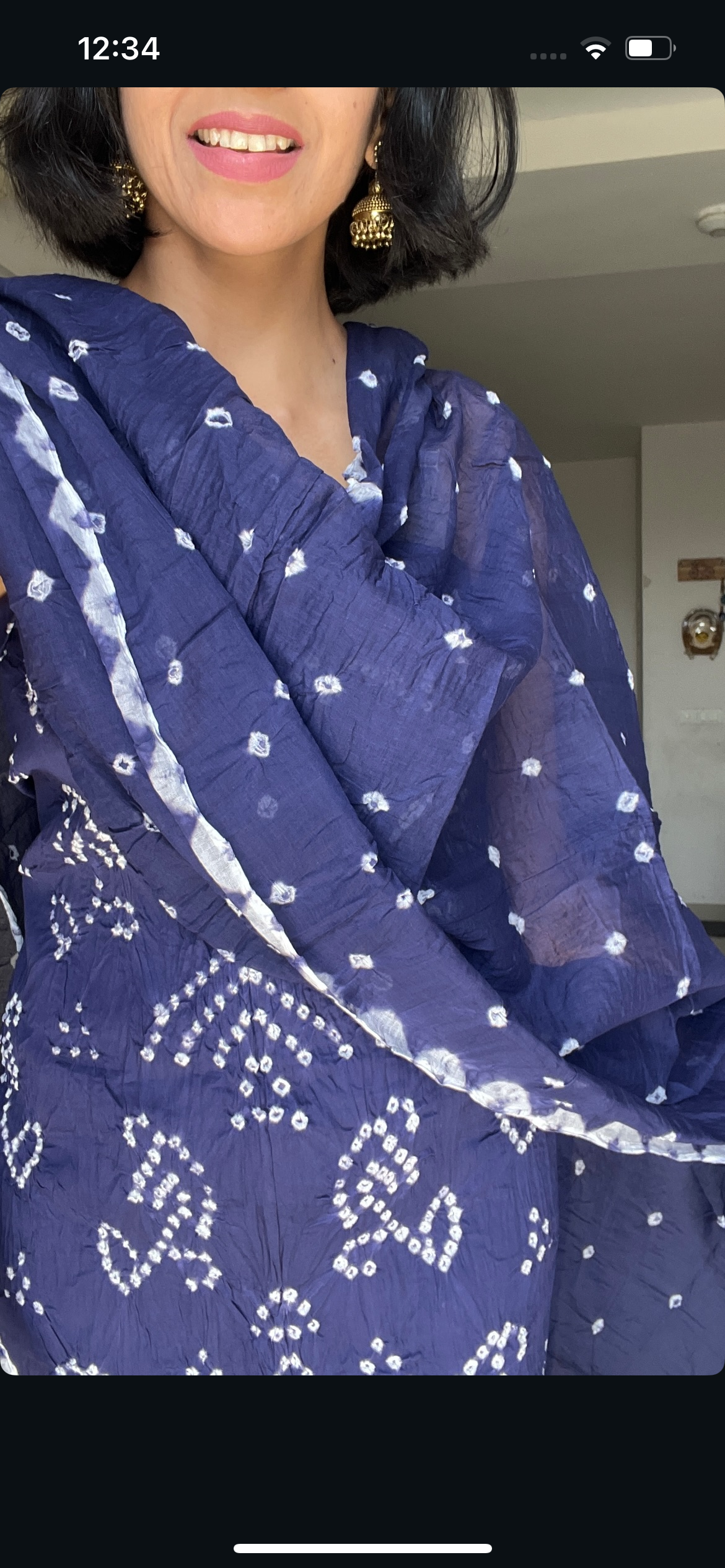 Batik/Shibori suit set