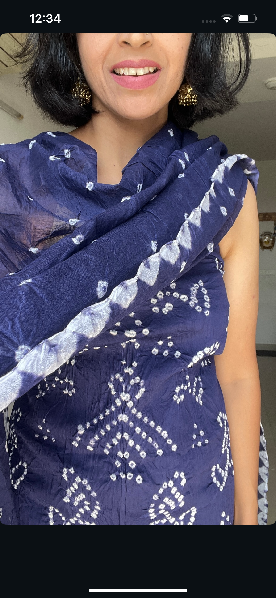 Batik/Shibori suit set