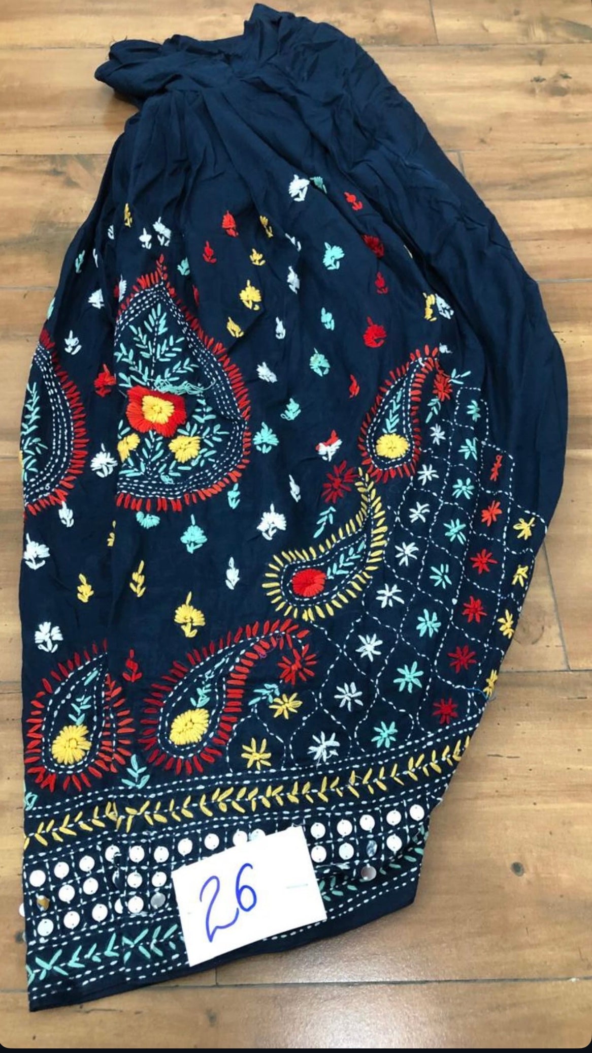 Phulkari Handwork salwars