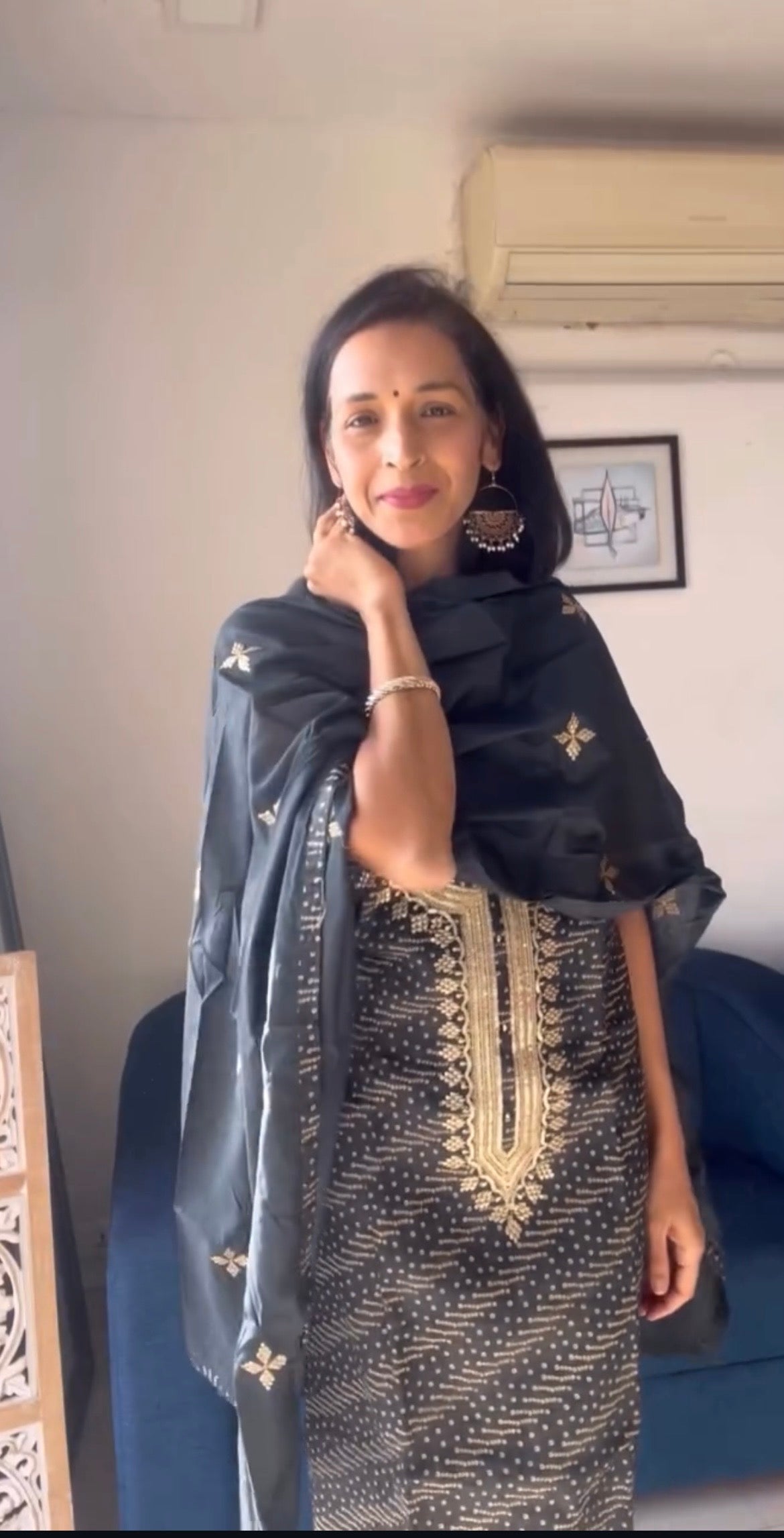 Shibori/bandhani Cotton Suit sets