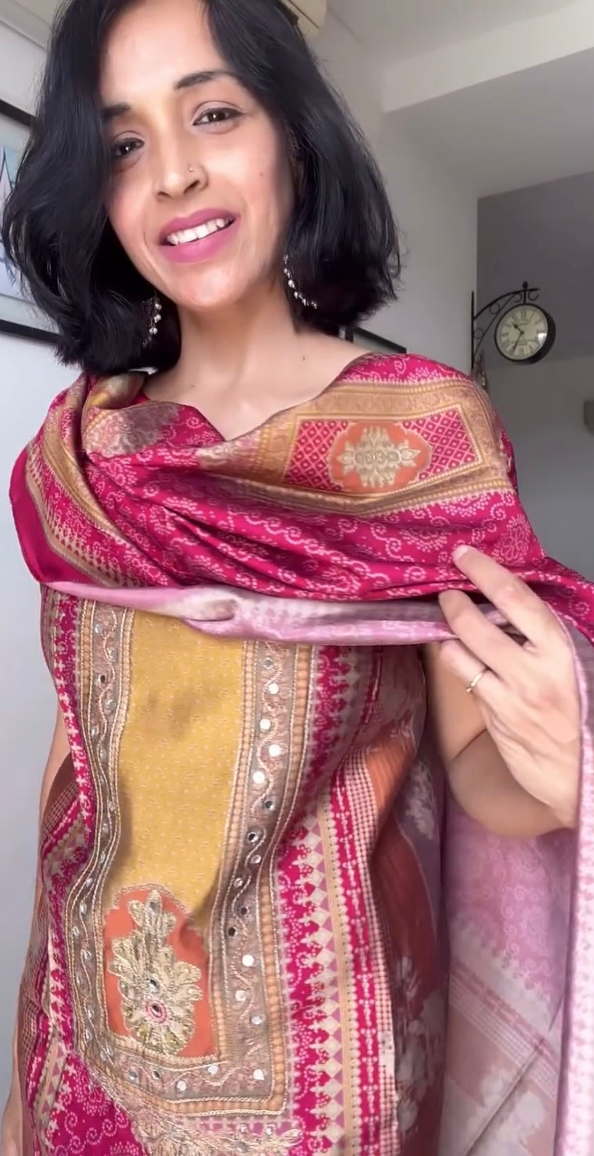 Muslin Pakistani suit set