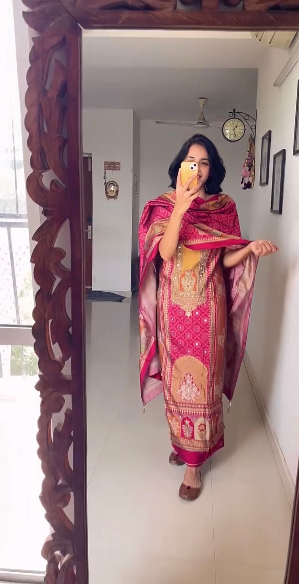 Muslin Pakistani suit set
