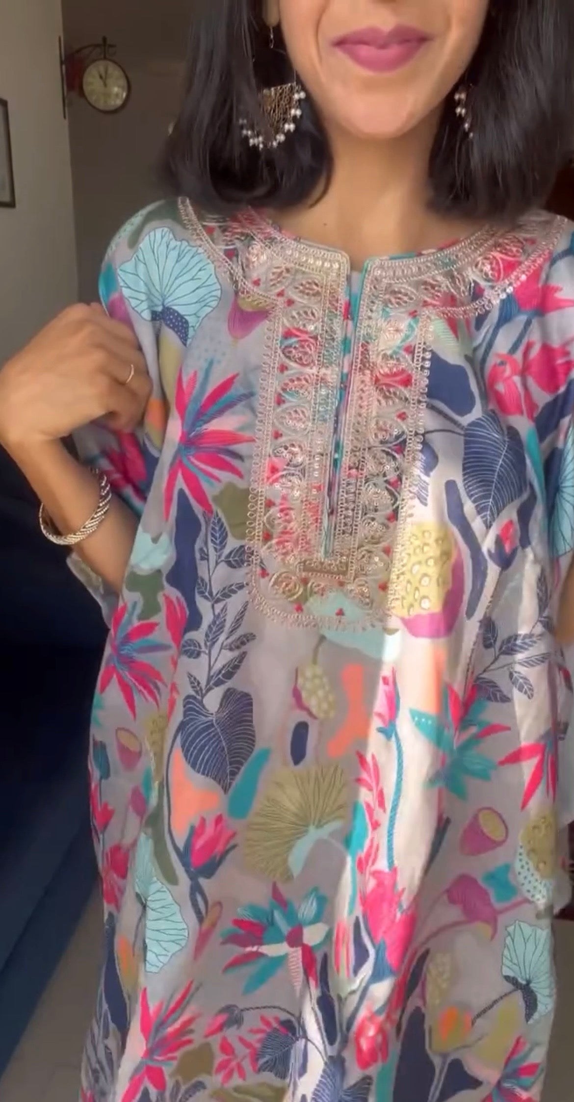 Cotton printed suit set