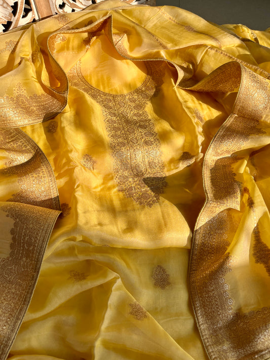 Banarasi Silk Suit