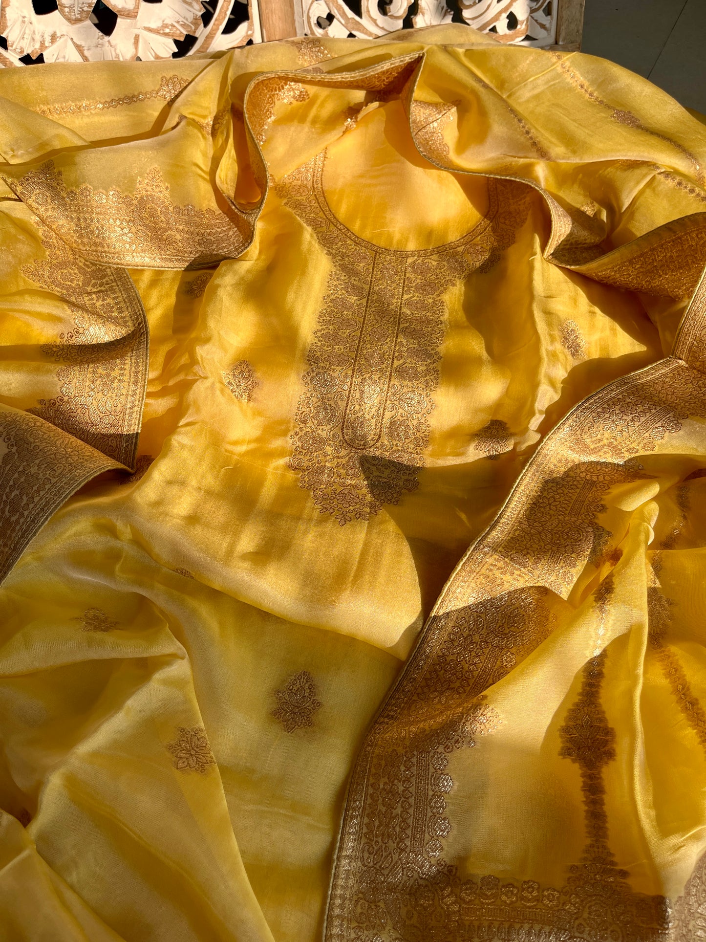 Banarasi Silk Suit