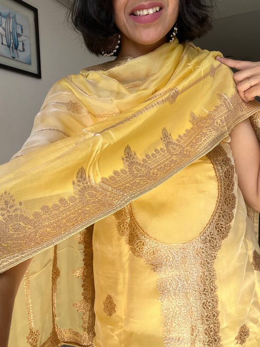 Banarasi Silk Suit