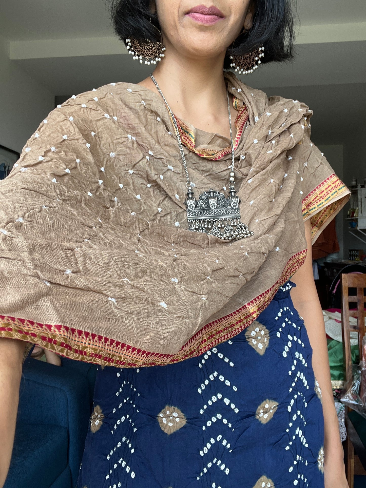 Handmade bandhani Suit sets