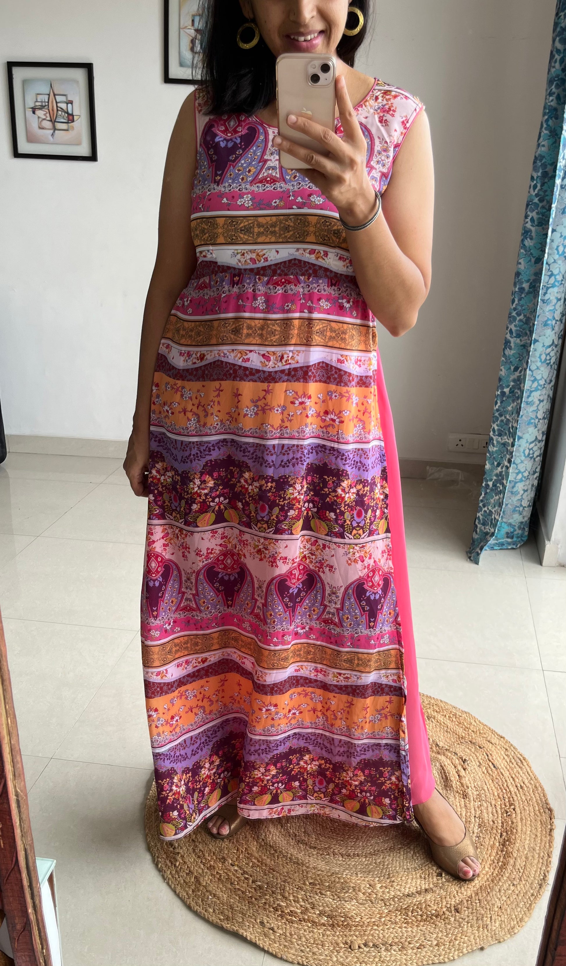 Georgette one piece sales